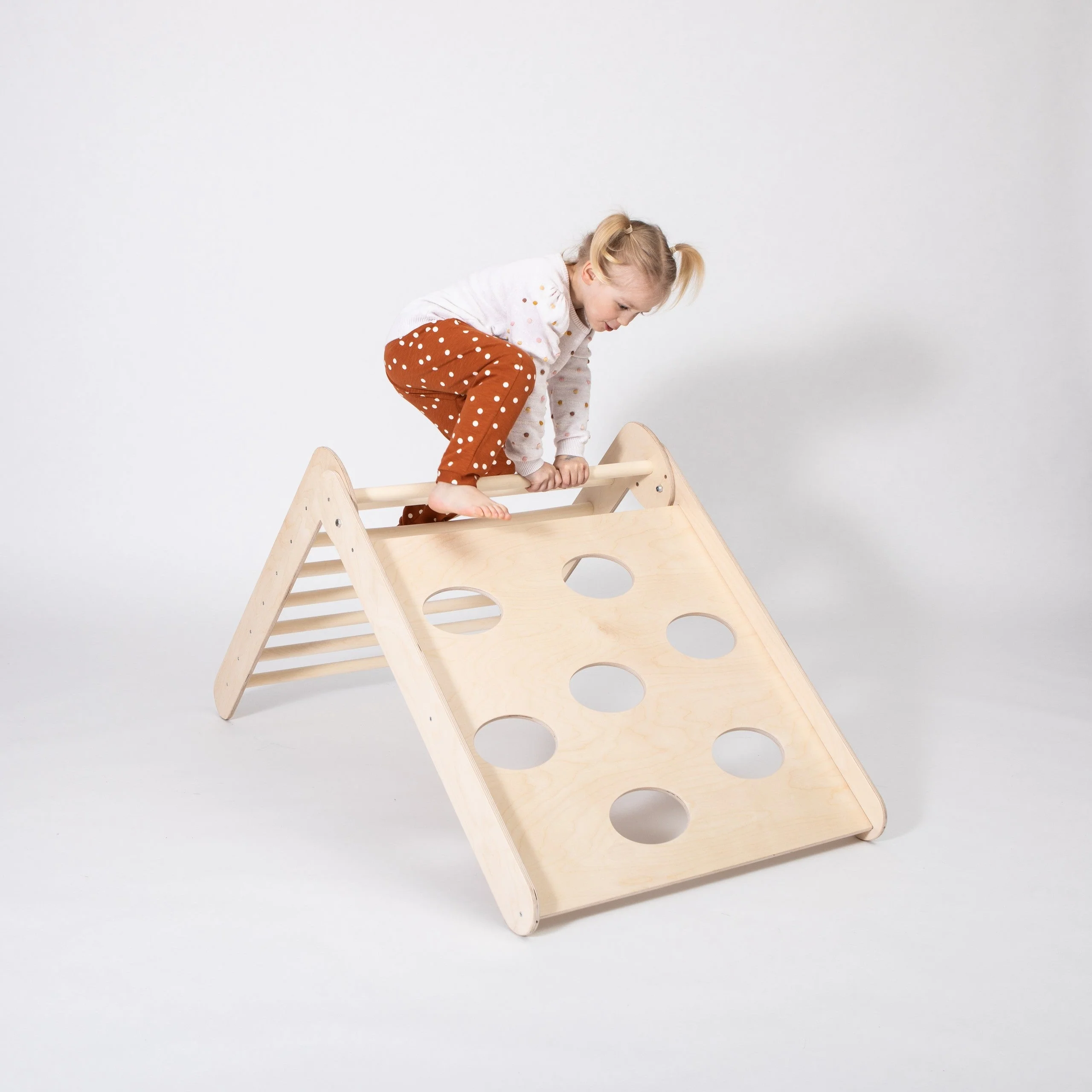 2 in 1 Montessori Climbing Triangle - Image 7