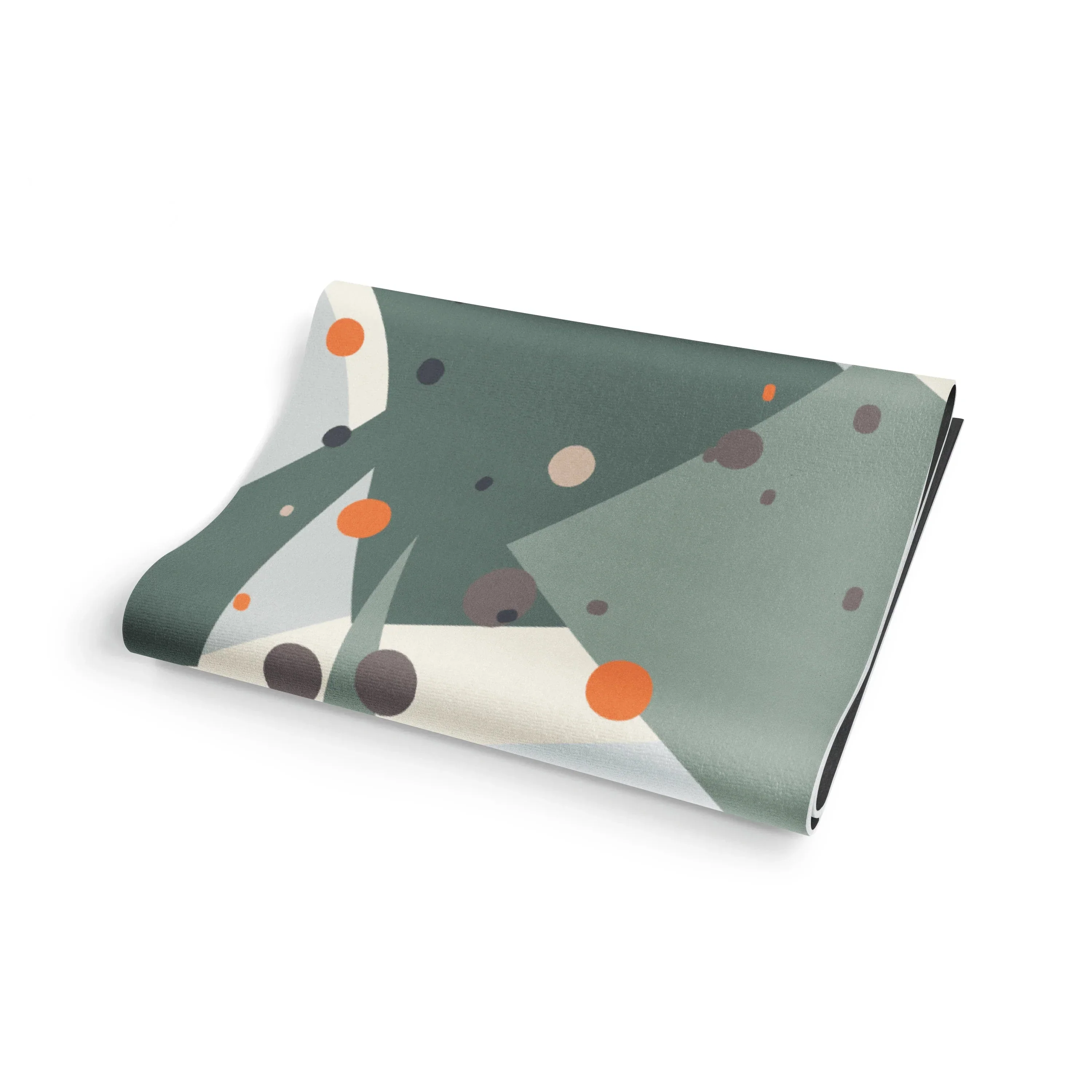 Yoga Mat | 6mm Thick | Green | Non-Slip | Eco Friendly | Yune Yoga | Basalt - Image 4