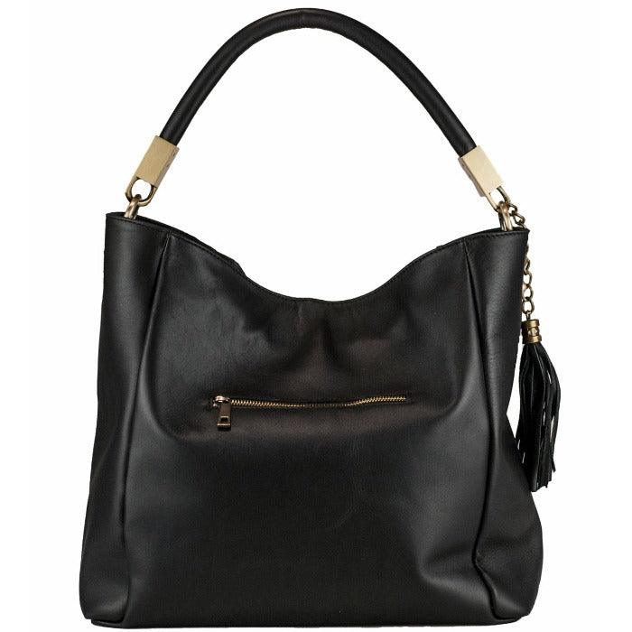 NEW Black Hair On Hide Premium Leather Bag - Image 3