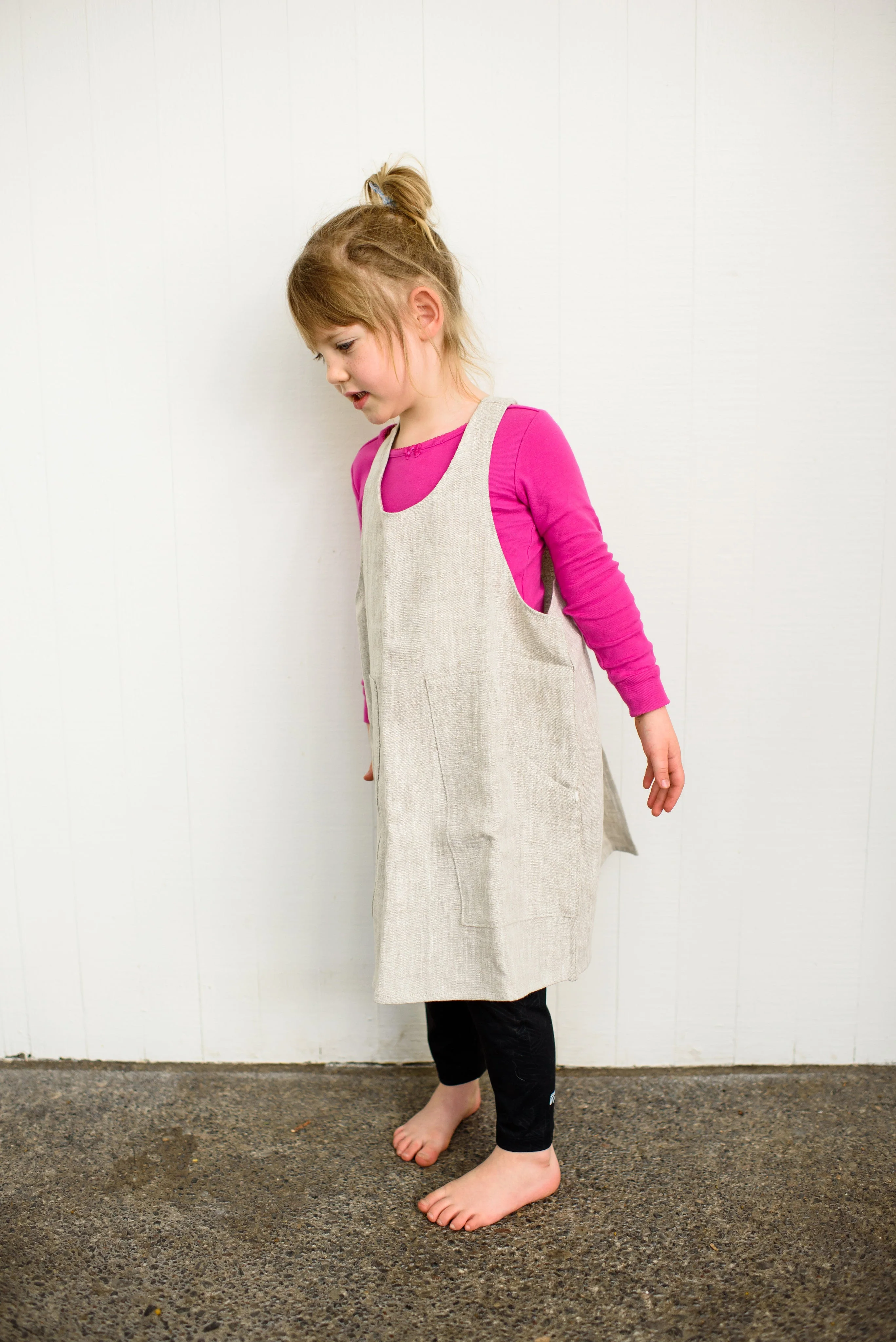 Children's Pinafore Apron for Ages 5 to 8 - Image 3