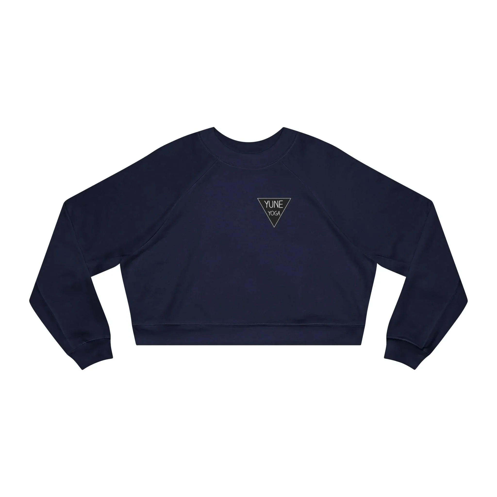 Cropped Fleece Pullover with Yune Yoga Logo - Image 5