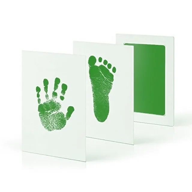 Baby Handprint and Footprint Kit with White Cards - Image 11