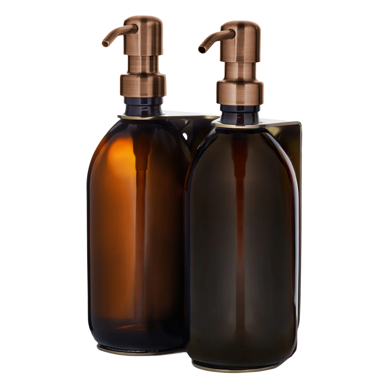 Gold Double Wall Mounted Soap Dispenser - Image 11