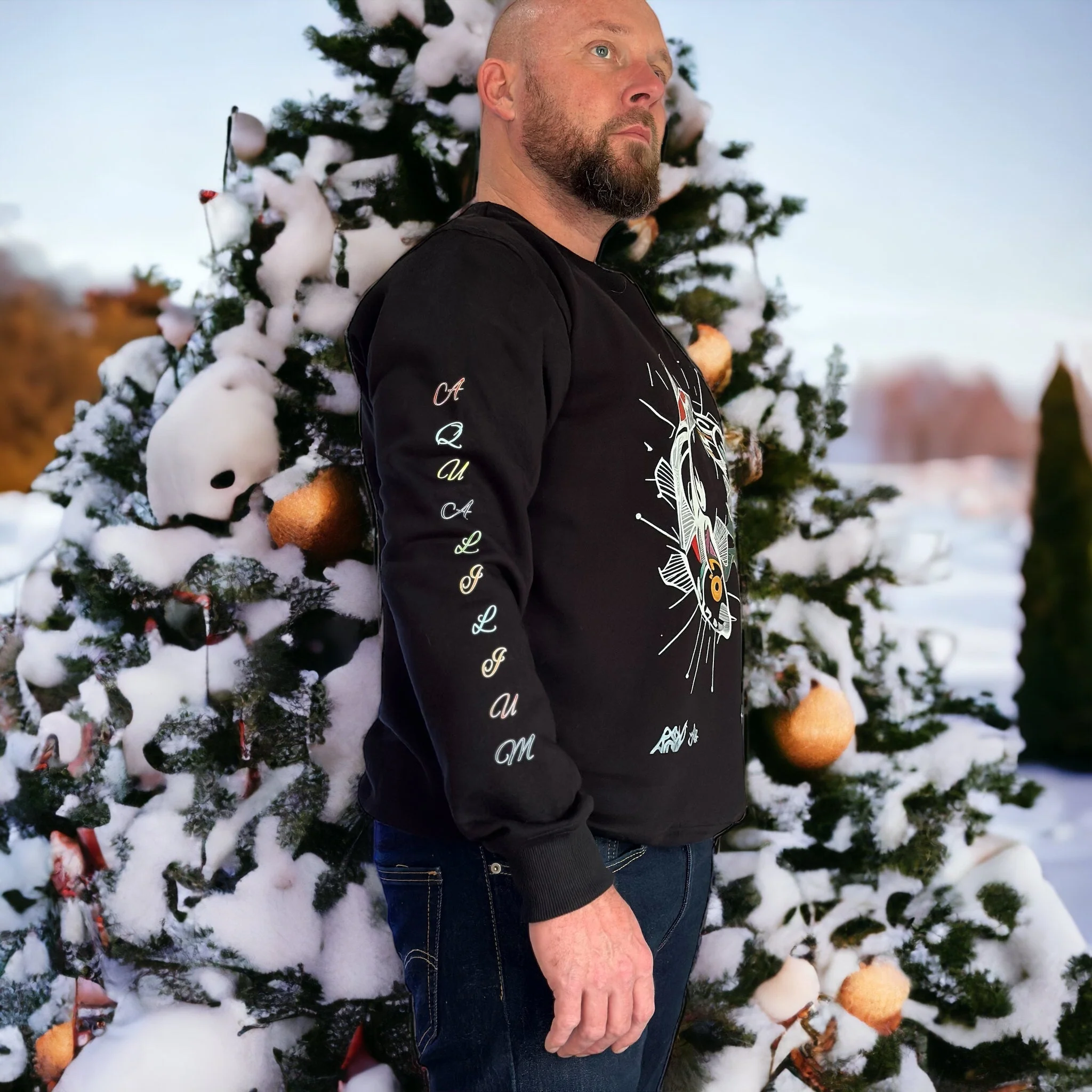 Graffiti Koi Jumper - Image 3