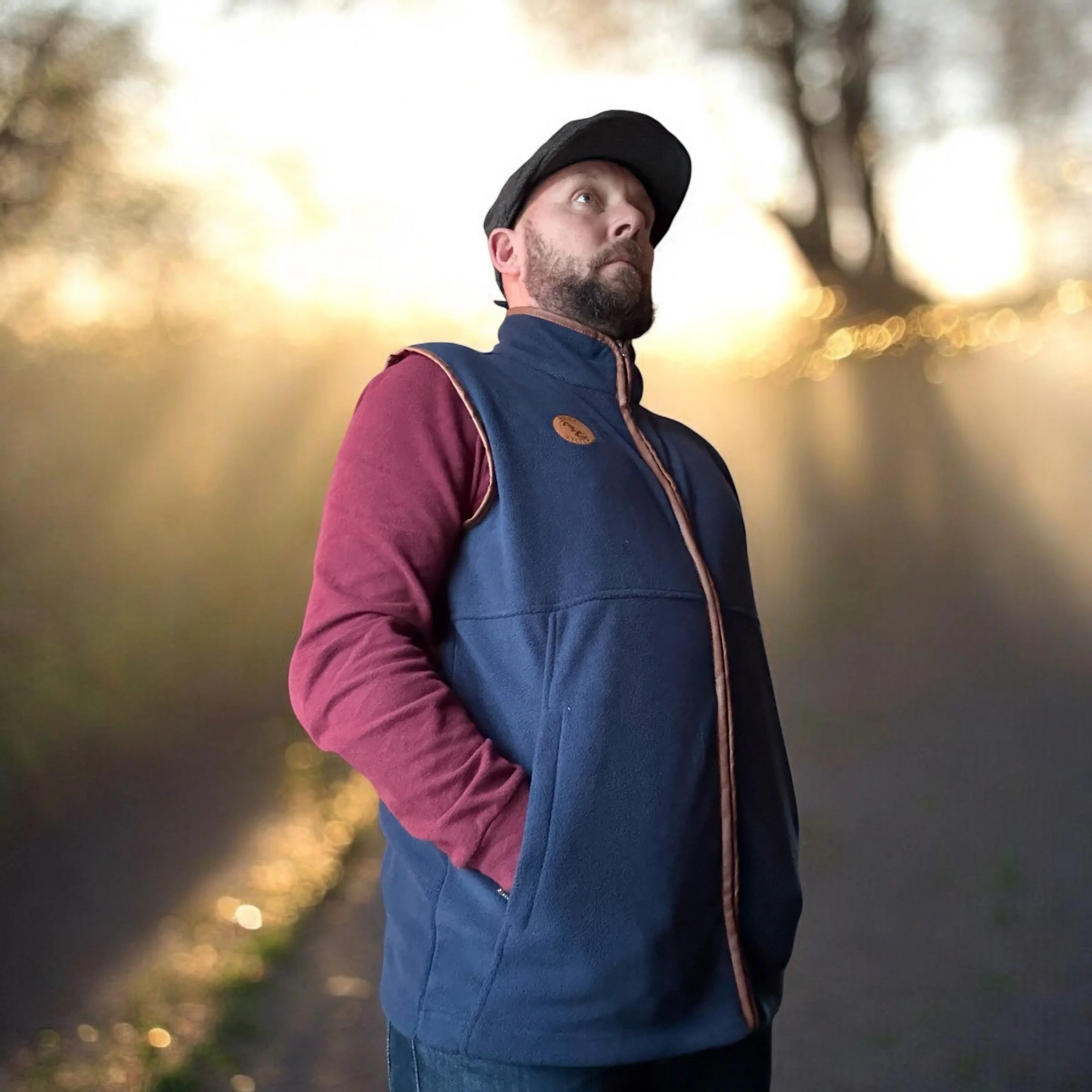 Hunter Blue Gilet - Image 4