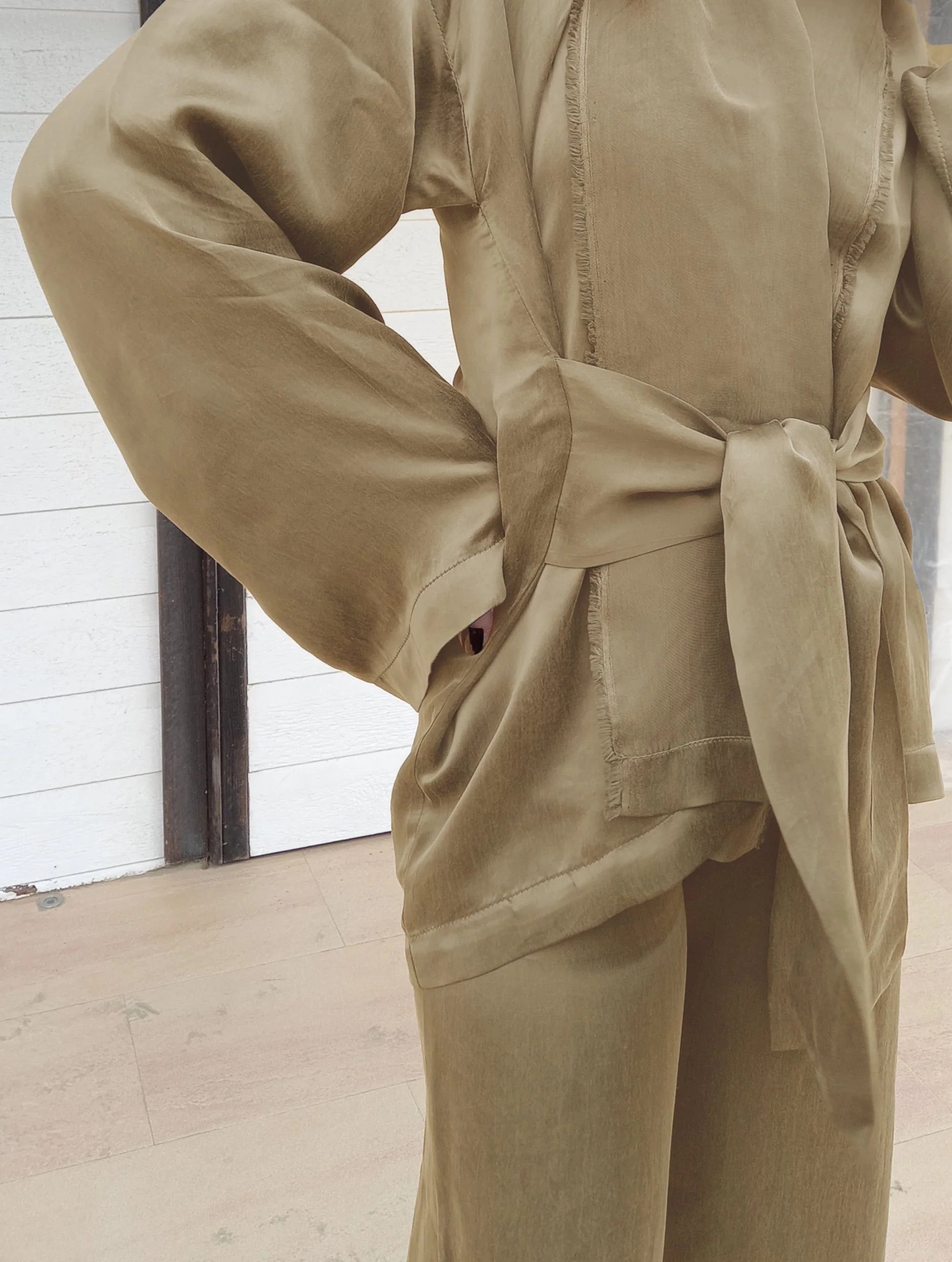 Summer Jinbei Japanese Jacket and Pants Set - Image 8