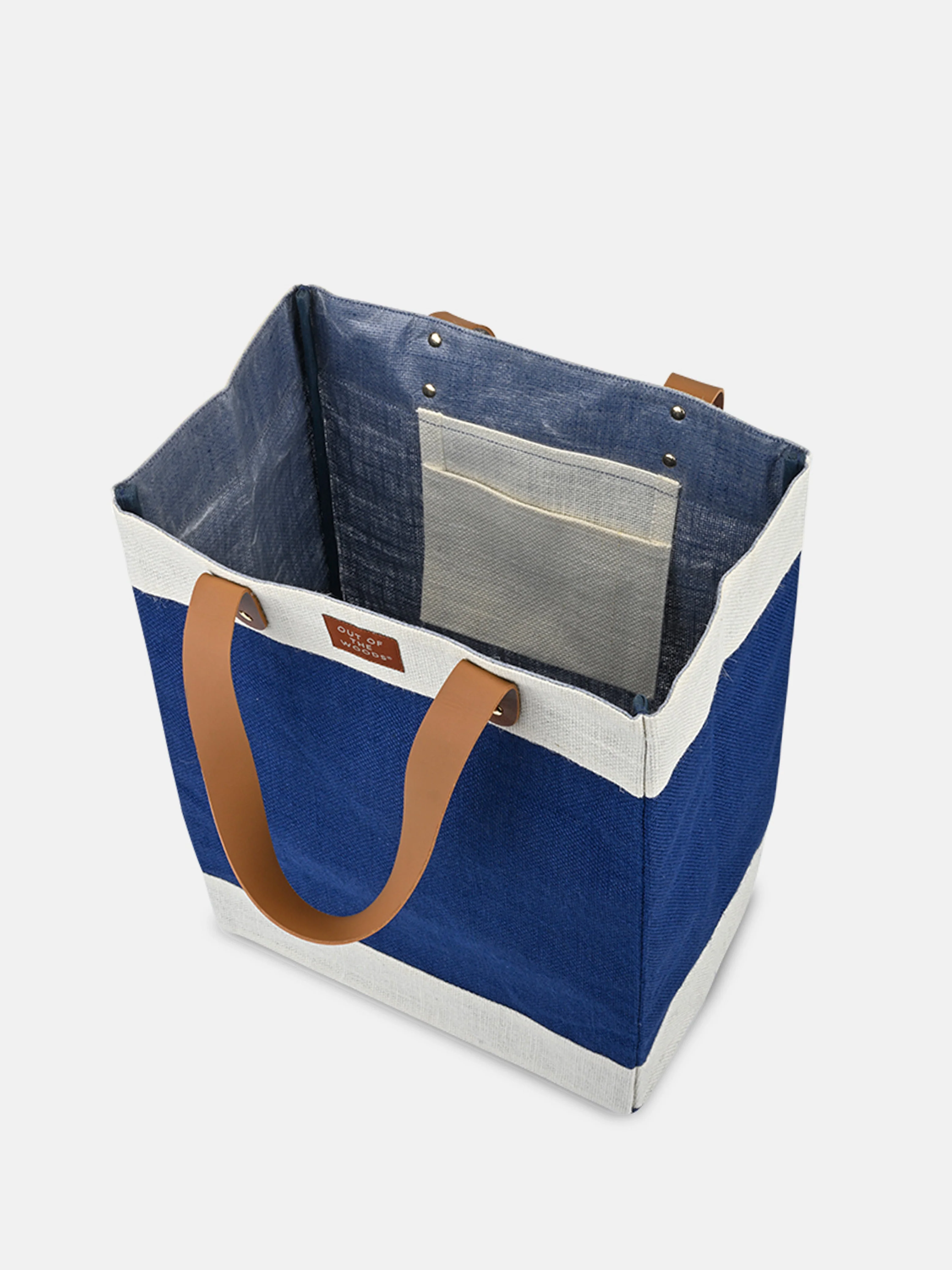 Jute Tall Tote Bag - Image 3