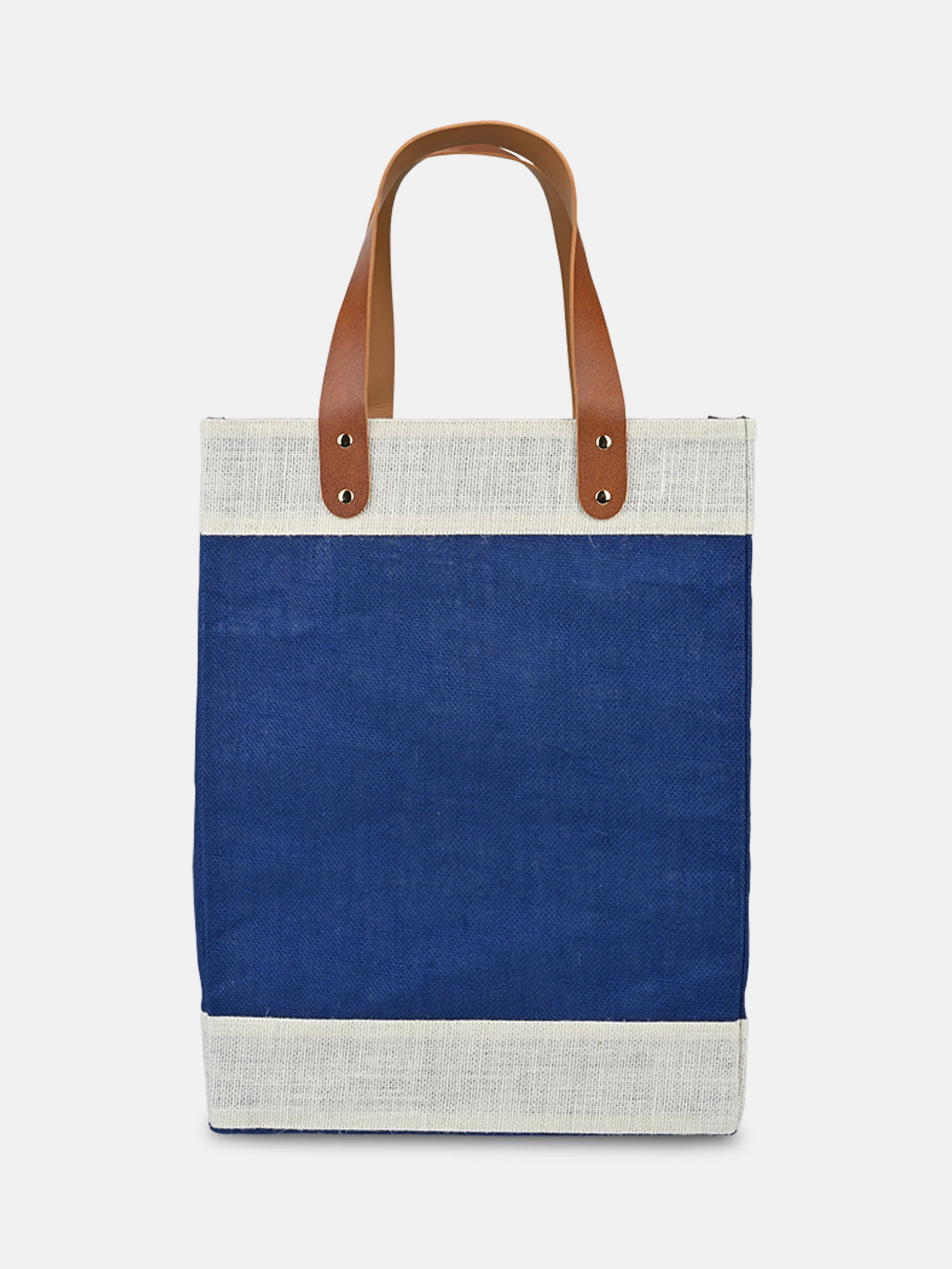 Jute Tall Tote Bag - Image 5