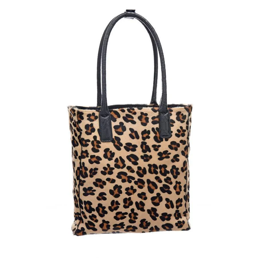 NEW Leopard Leather Day Tote Bag for Daily Style - Image 10