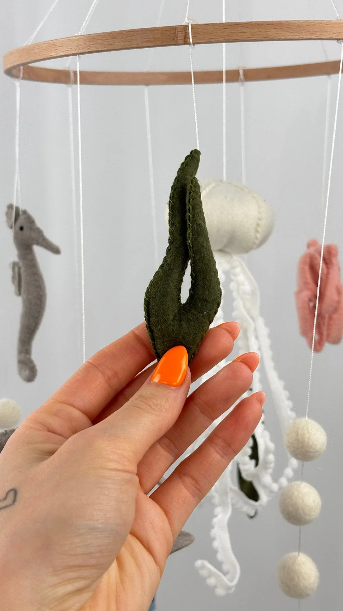 Ocean Drift Felt Cot Mobile - Image 24