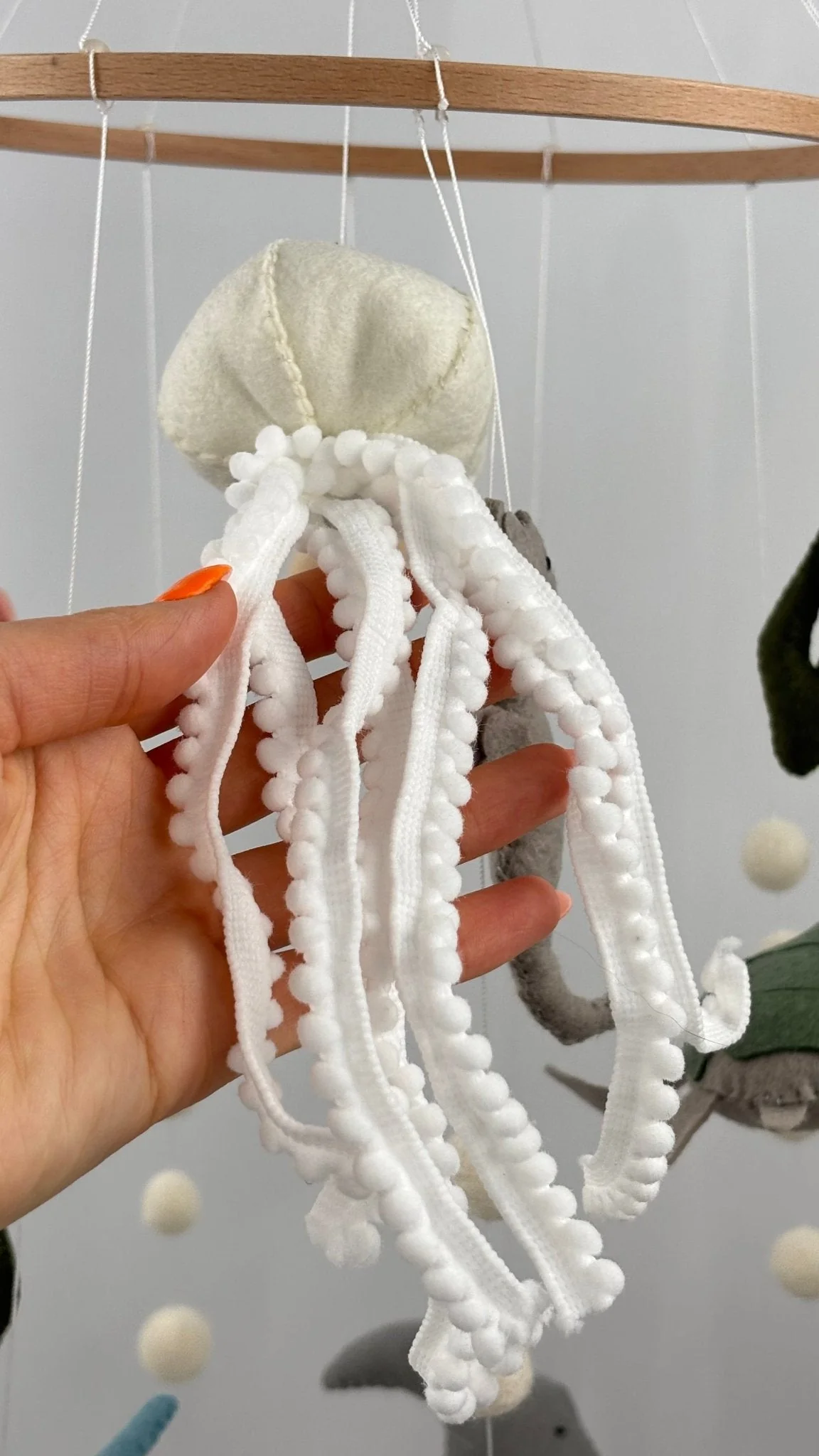 Ocean Drift Felt Cot Mobile - Image 28