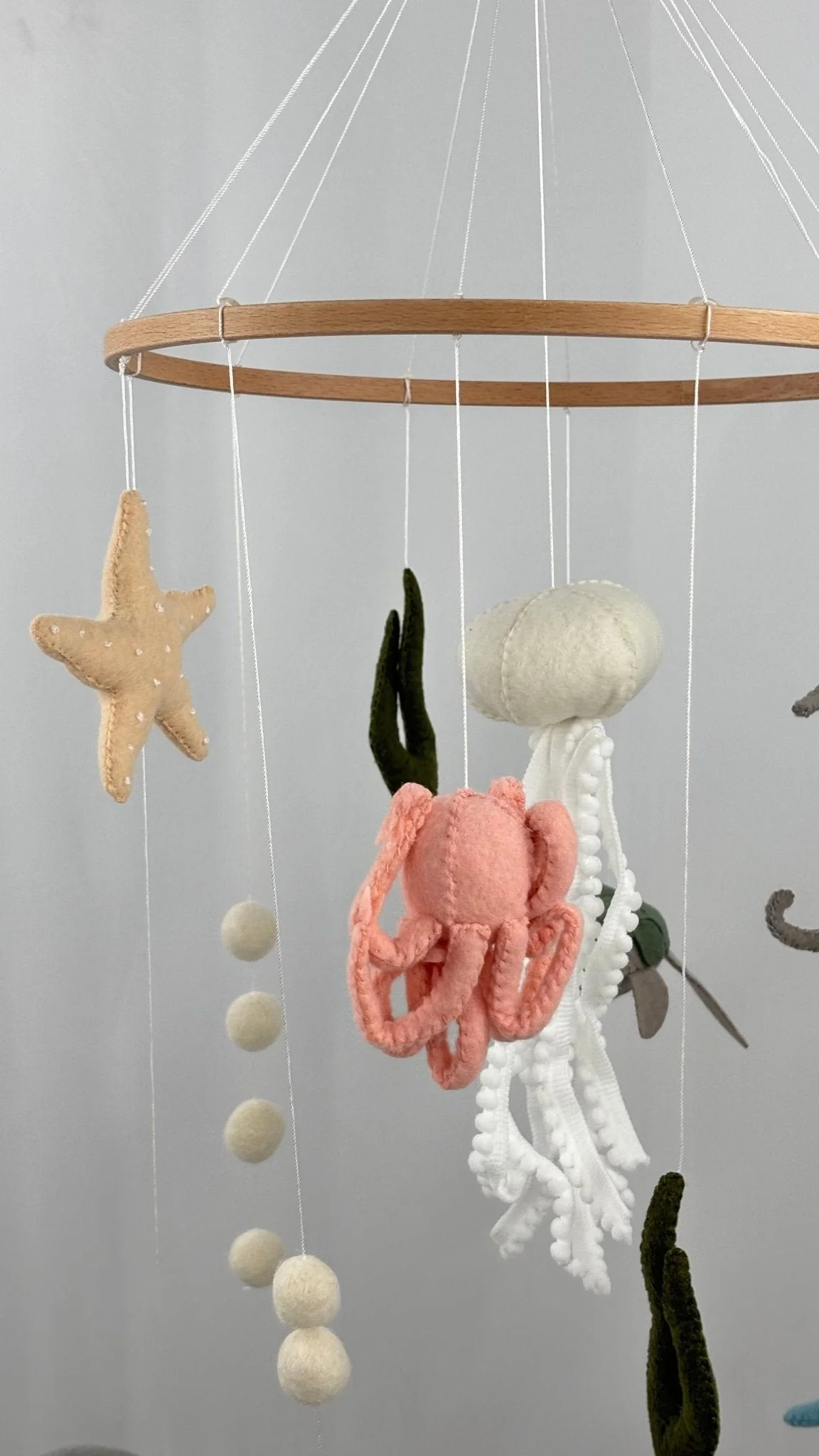 Ocean Drift Felt Cot Mobile - Image 3