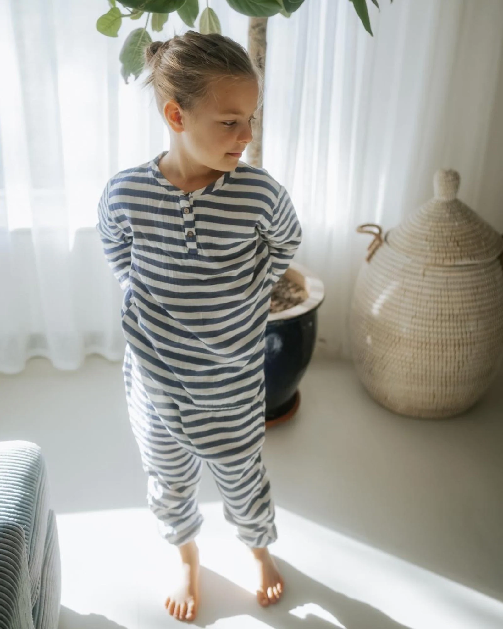 Organic Maritime Striped Shirt - Image 4