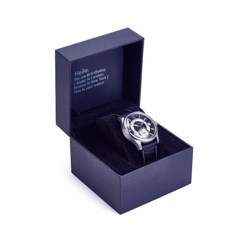 Price Watch Form 3 Navy Leather Strap - Image 6