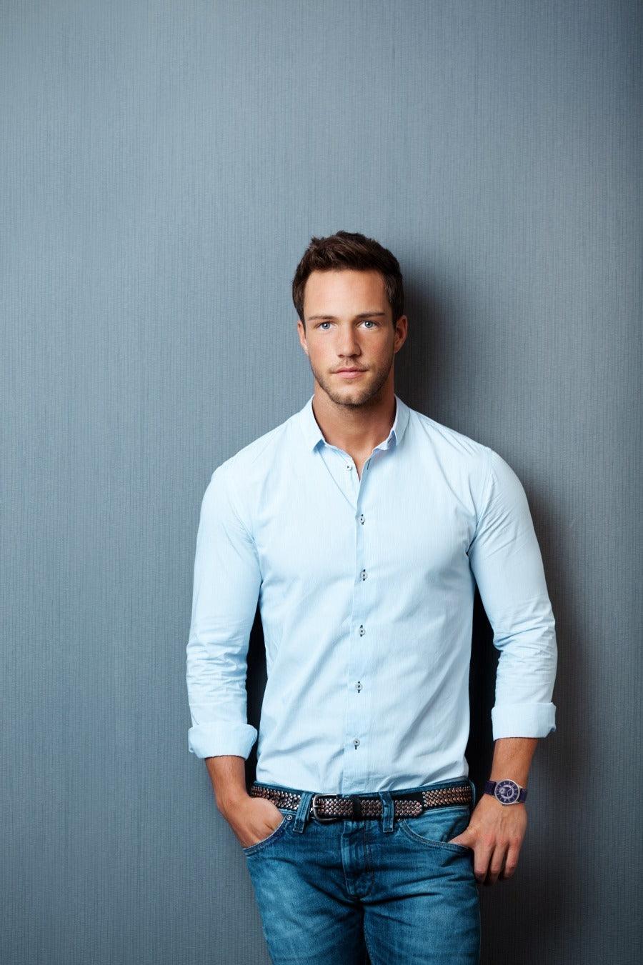 Price Watch Form 3 Navy Leather Strap - Image 7