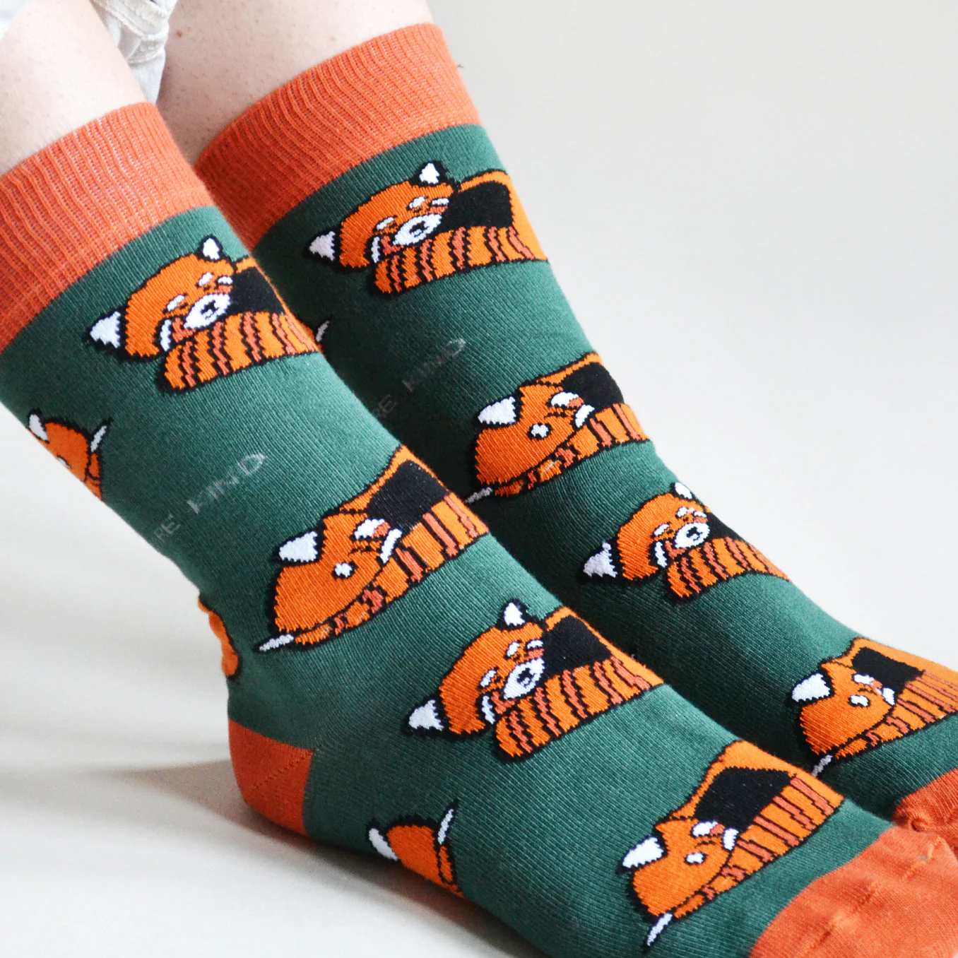 Red Panda Bamboo Socks - Image 6
