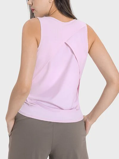 Round Neck Active Tank - Image 5