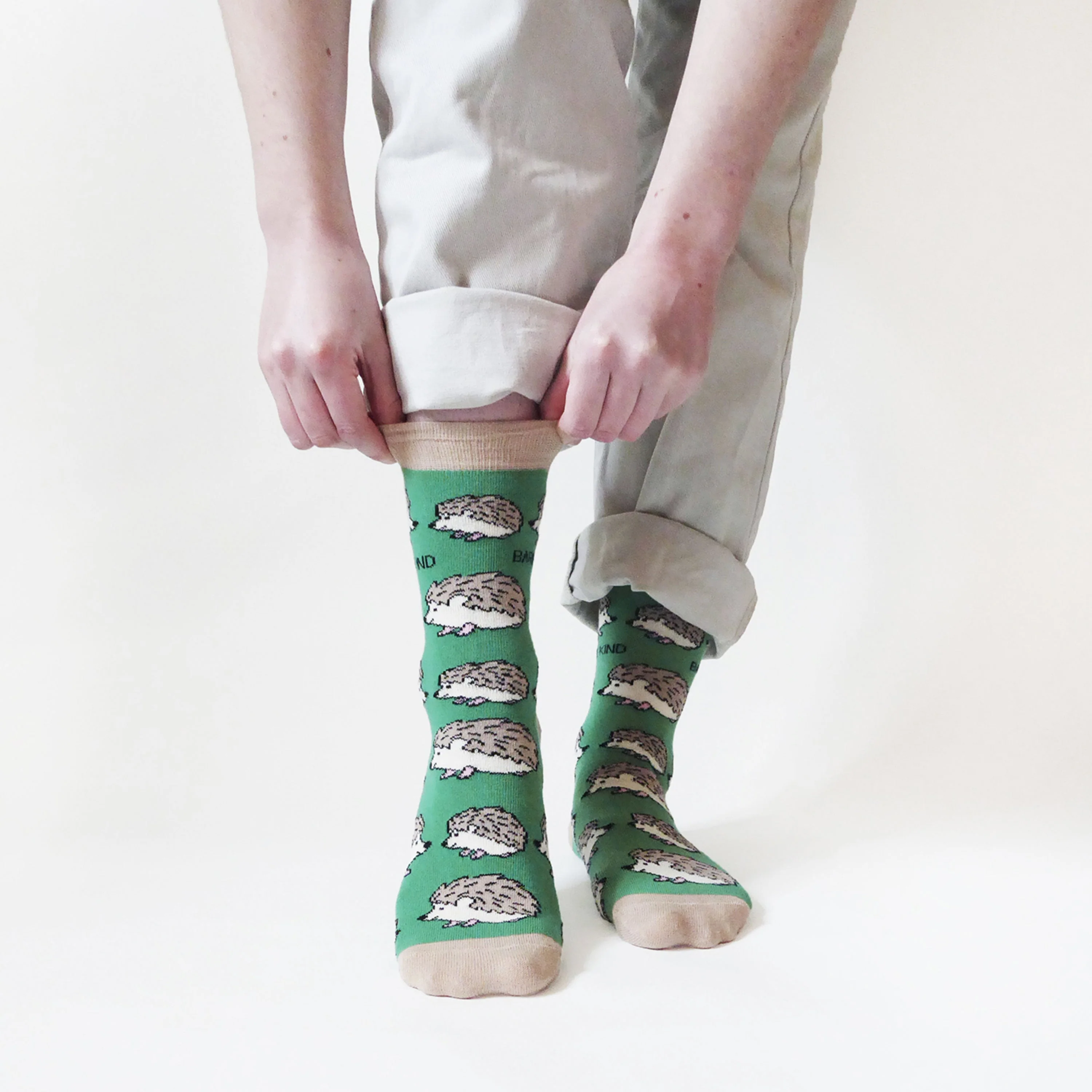 Save the Hedgehogs Bamboo Socks - Image 4