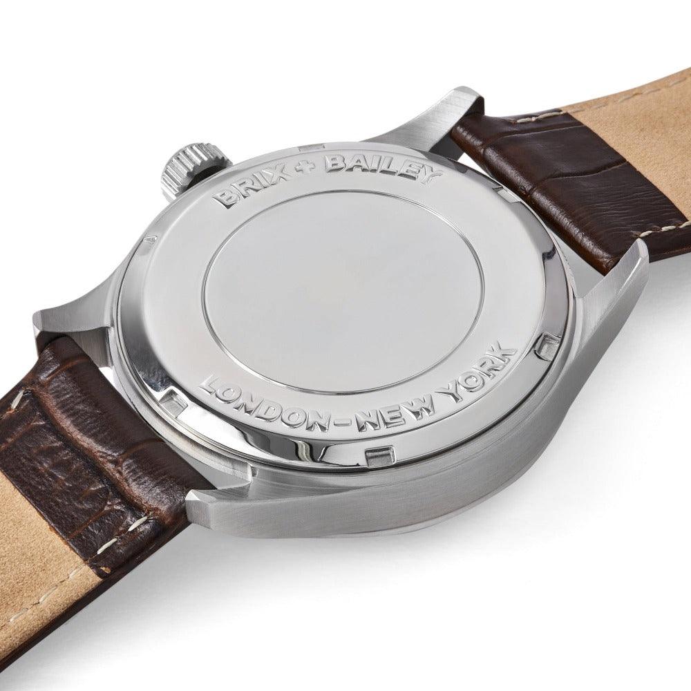 Simmonds Watch Form 3 in Brown and Silver - Image 5