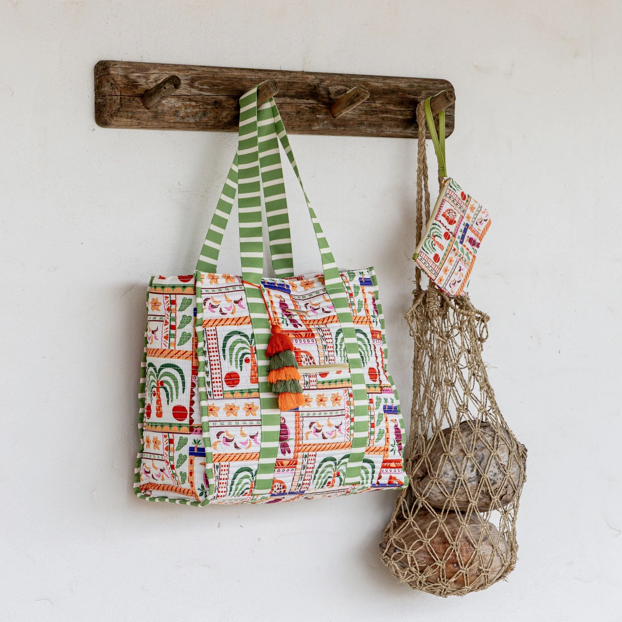 Striped Beach Bag Jamaica - Image 5