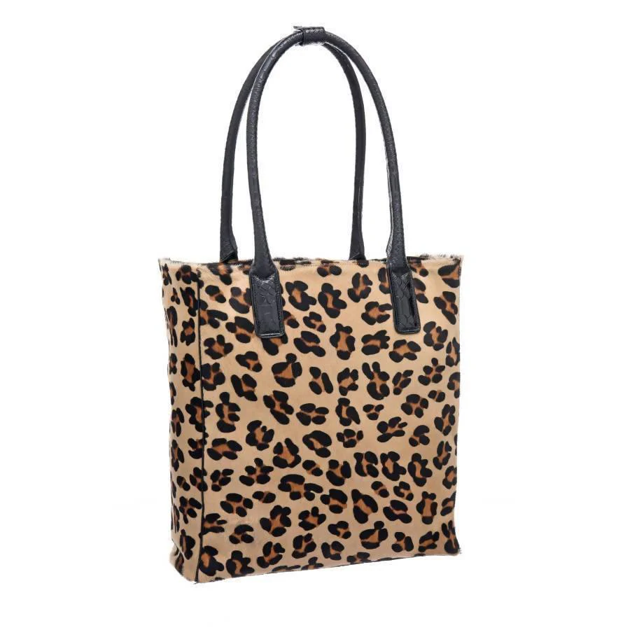 NEW Leopard Leather Day Tote Bag for Daily Style - Image 5