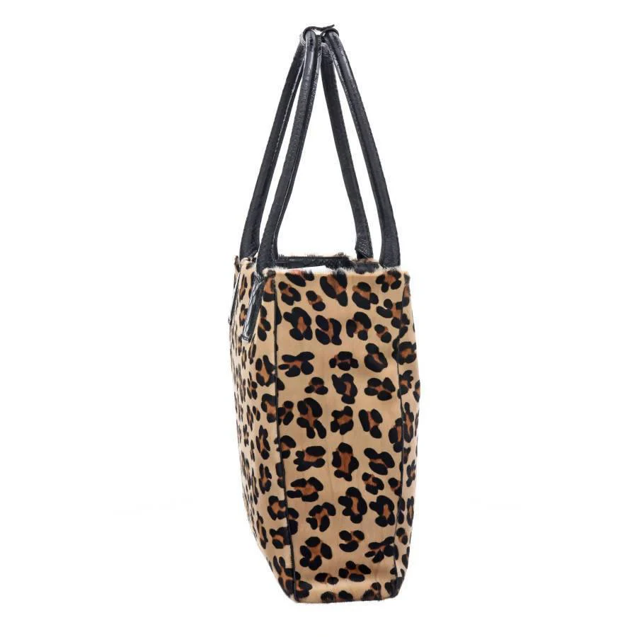 NEW Leopard Leather Day Tote Bag for Daily Style - Image 7