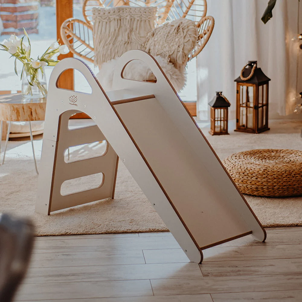 Wooden Indoor Scandi Slide for Children 87cm - Image 18