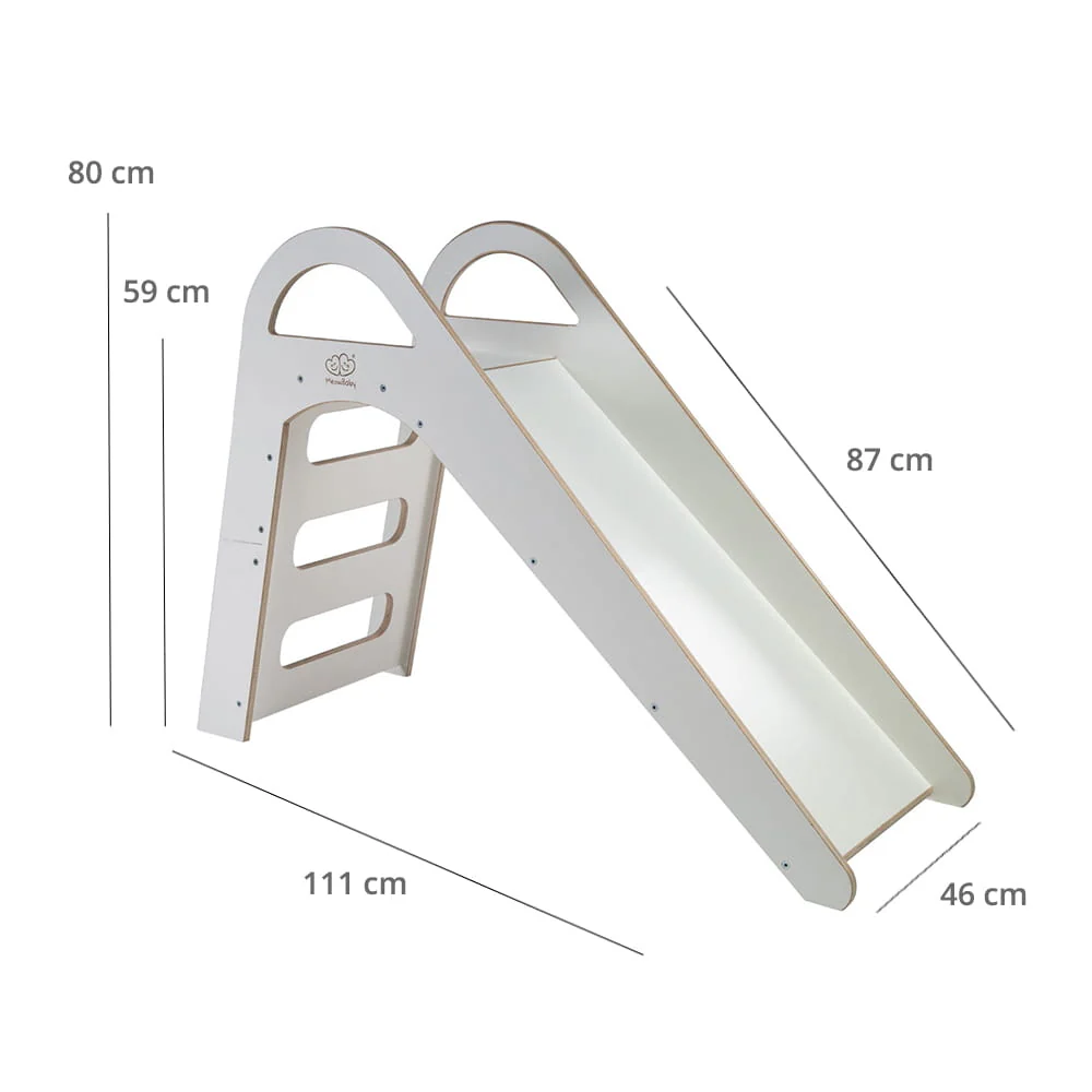 Wooden Indoor Scandi Slide for Children 87cm - Image 6