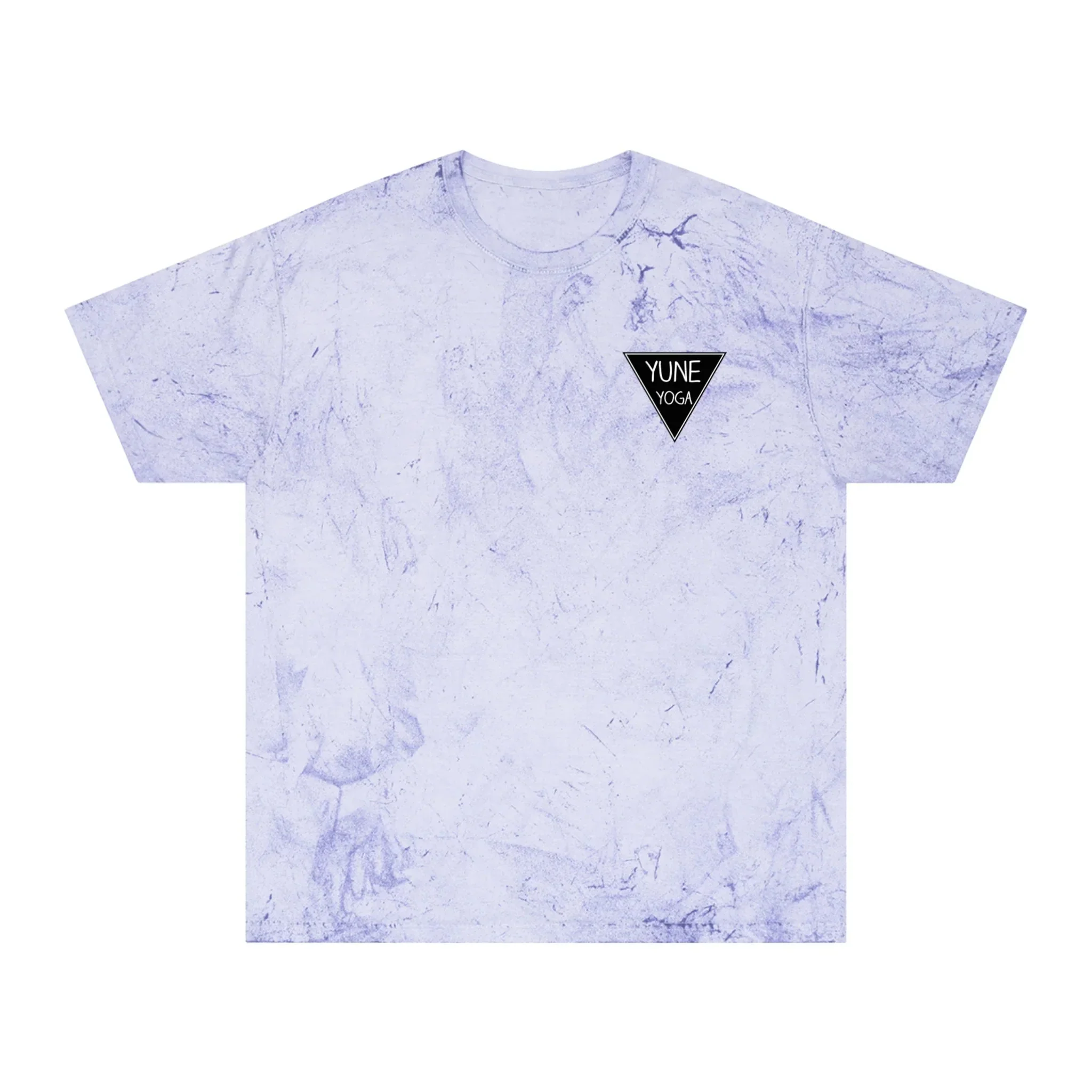 Color Blast Organic Cotton Tie Dye Yoga Tee Unisex Vibrant - Image 5